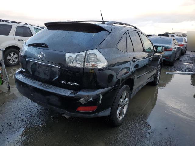 JTJGW31U460001514 - 2006 LEXUS RX 400 BLACK photo 3