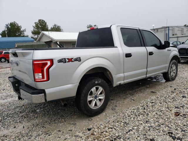 1FTEW1EG4FKD29636 - 2015 FORD F150 SUPERCREW SILVER photo 3