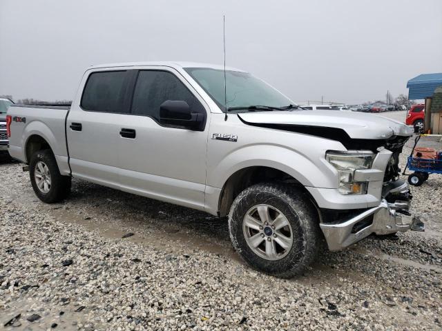 1FTEW1EG4FKD29636 - 2015 FORD F150 SUPERCREW SILVER photo 4