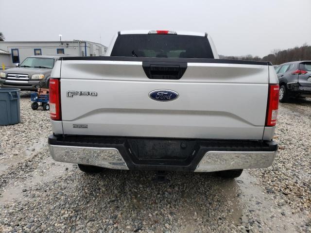 1FTEW1EG4FKD29636 - 2015 FORD F150 SUPERCREW SILVER photo 6