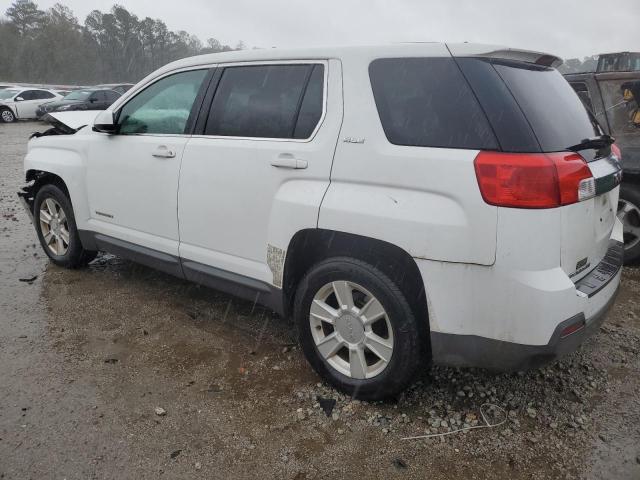 2CTALBEW9A6320855 - 2010 GMC TERRAIN SLE WHITE photo 2