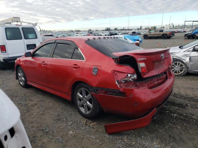 4T1BK46K49U086739 - 2009 TOYOTA CAMRY SE RED photo 2