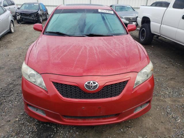 4T1BK46K49U086739 - 2009 TOYOTA CAMRY SE RED photo 5