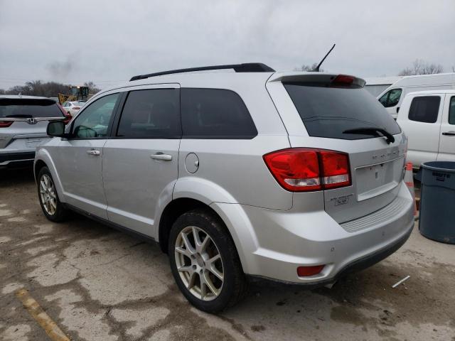 3C4PDCBG8ET285605 - 2014 DODGE JOURNEY SXT SILVER photo 2