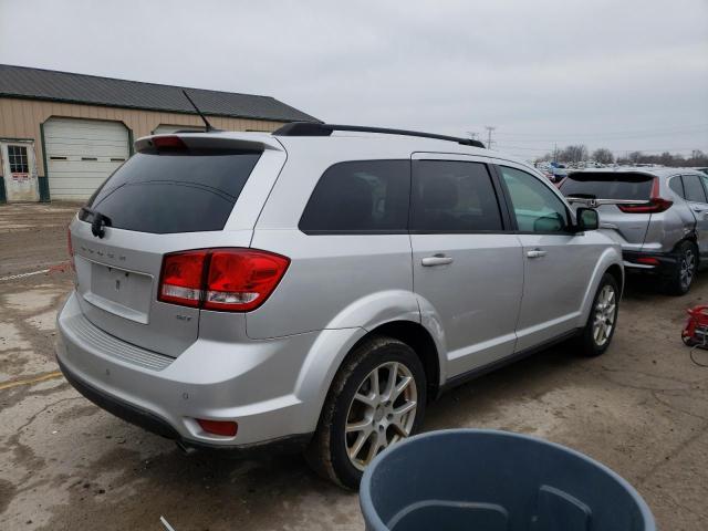 3C4PDCBG8ET285605 - 2014 DODGE JOURNEY SXT SILVER photo 3