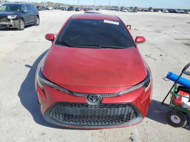 5YFEPRAE8LP028736 - 2020 TOYOTA COROLLA LE RED photo 5