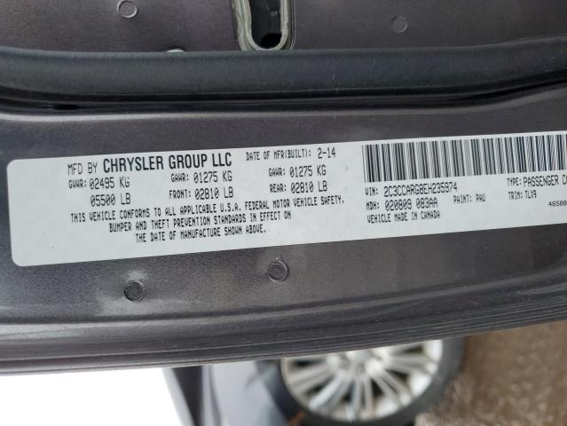 2C3CCARG8EH235974 - 2014 CHRYSLER 300 GRAY photo 12