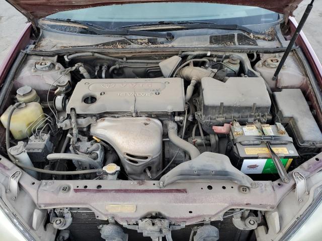 JTDBE32KX30139762 - 2003 TOYOTA CAMRY LE RED photo 11