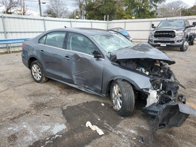 3VWD17AJ8EM334664 - 2014 VOLKSWAGEN JETTA SE GRAY photo 4