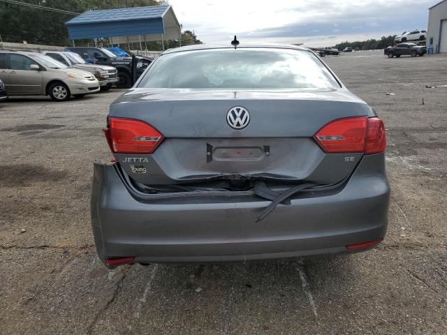 3VWD17AJ8EM334664 - 2014 VOLKSWAGEN JETTA SE GRAY photo 6