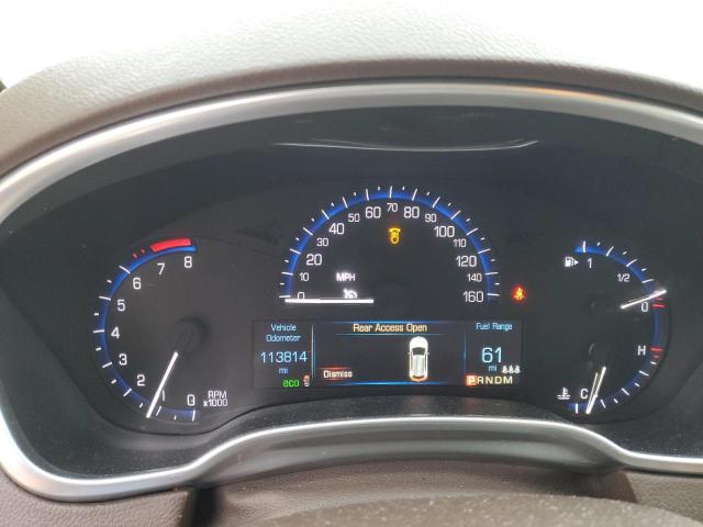 3GYFNCE36FS611274 - 2015 CADILLAC SRX PERFORMANCE COLLECTION Biały zdjęcie 9