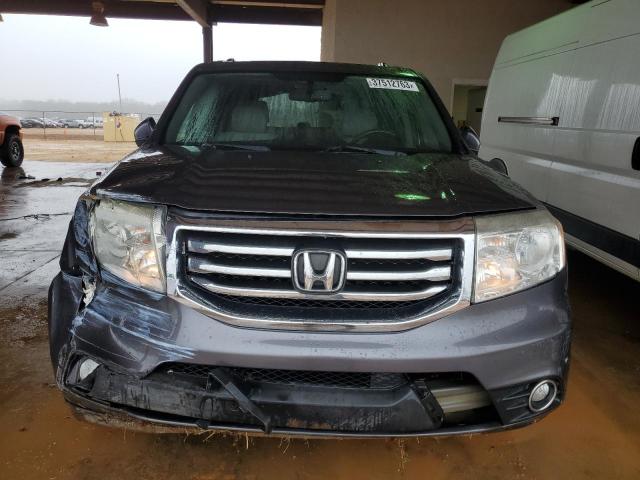 5FNYF4H95EB019082 - 2014 HONDA PILOT TOURING GRAY photo 5