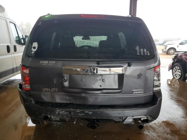 5FNYF4H95EB019082 - 2014 HONDA PILOT TOURING GRAY photo 6