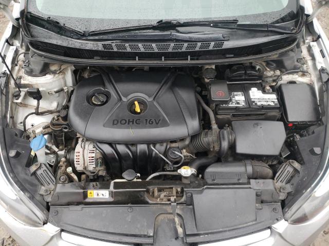 5NPDH4AE6GH657636 - 2016 HYUNDAI ELANTRA SE SILVER photo 11