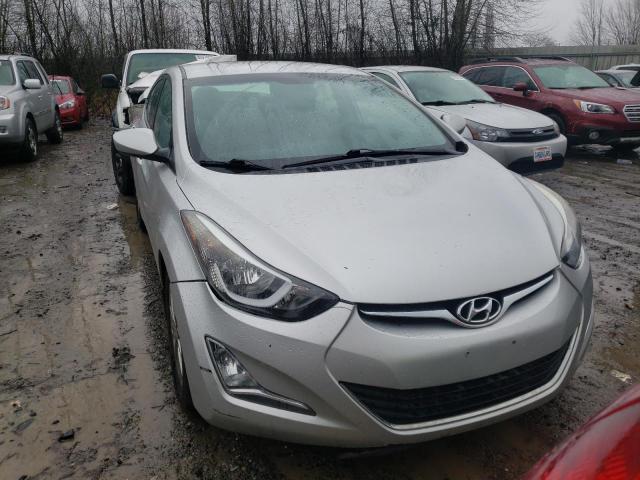 5NPDH4AE6GH657636 - 2016 HYUNDAI ELANTRA SE SILVER photo 5