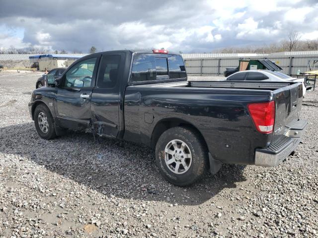 1N6AA06AX4N537210 - 2004 NISSAN TITAN XE BLACK photo 2