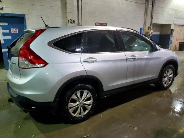 2HKRM4H51EH722767 - 2014 HONDA CR-V EX SILVER photo 3