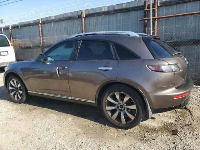 JNRAS08U18X102514 - 2008 INFINITI FX35 BROWN photo 2