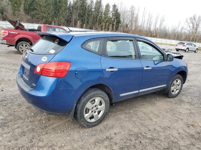 JN8AS5MV7BW254407 - 2011 NISSAN ROGUE S BLUE photo 3