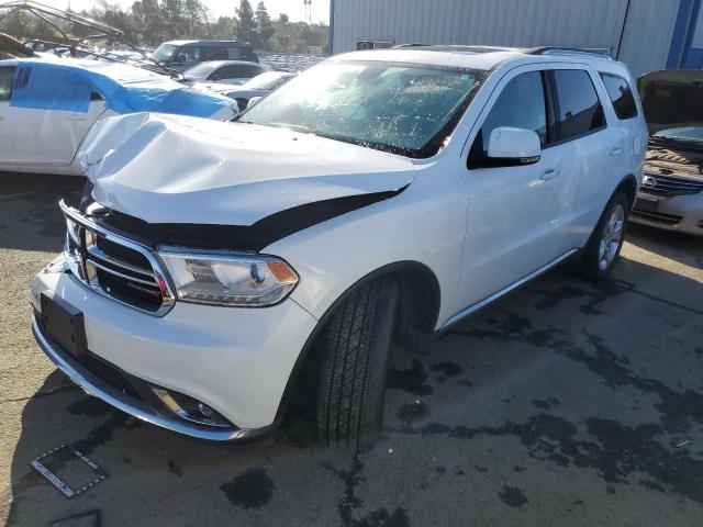 1C4RDHDG5FC938066 - 2015 DODGE DURANGO LIMITED WHITE photo 1