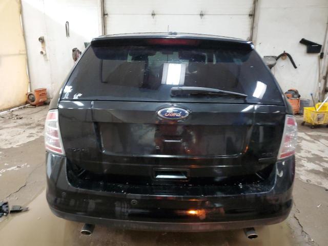 2FMDK38C09BA50187 - 2009 FORD EDGE SEL BLACK photo 6