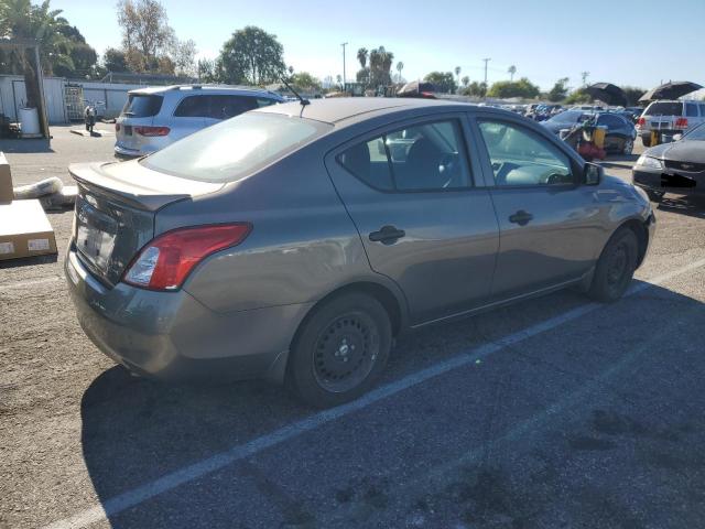 3N1CN7AP8EL827227 - 2014 NISSAN VERSA S GRAY photo 3