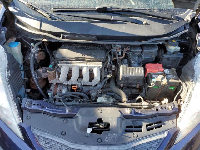 JHMGE88459S074567 - 2009 HONDA FIT SPORT BLUE photo 11