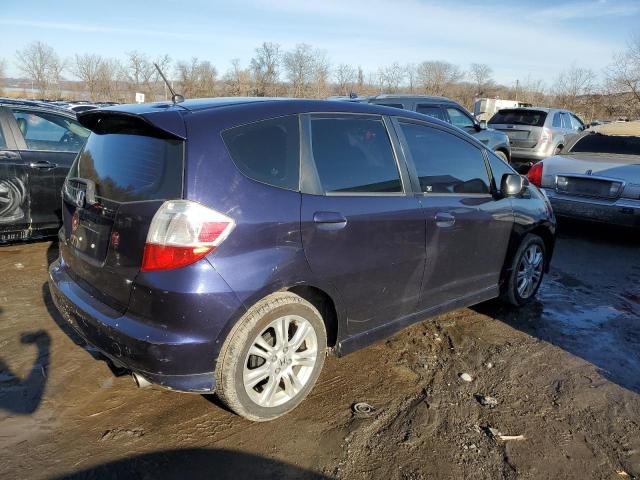 JHMGE88459S074567 - 2009 HONDA FIT SPORT BLUE photo 3