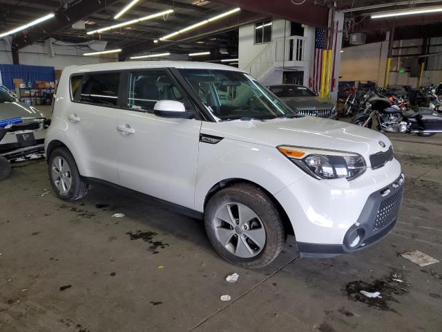 KNDJN2A27F7182149 - 2015 KIA SOUL WHITE photo 4