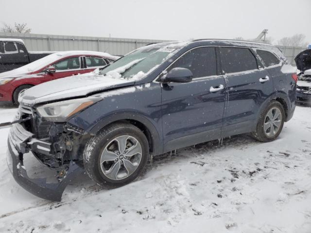 KM8SM4HF1GU152851 - 2016 HYUNDAI SANTA FE SE GRAY photo 1