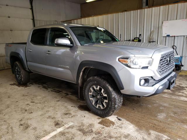 3TMCZ5AN9MM437640 - 2021 TOYOTA TACOMA DOUBLE CAB GRAY photo 4