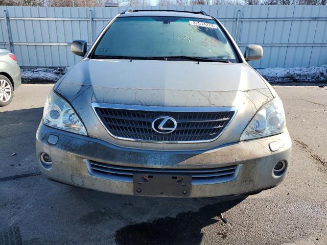 JTJHW31U172029376 - 2007 LEXUS RX 400H SILVER photo 5