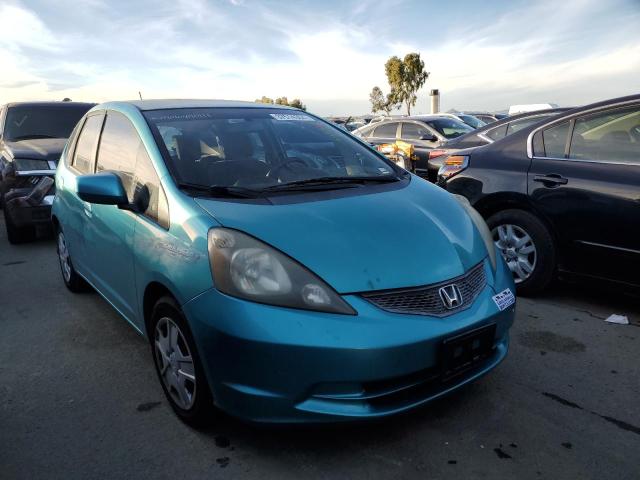 JHMGE8H35CC003121 - 2012 HONDA FIT TURQUOISE photo 4