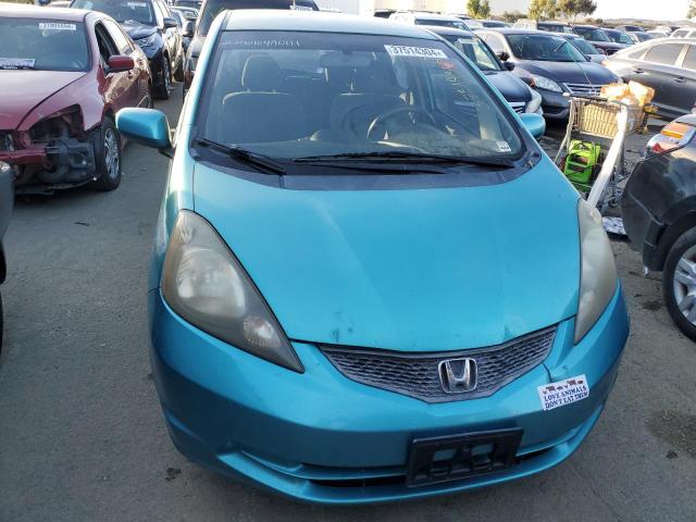 JHMGE8H35CC003121 - 2012 HONDA FIT TURQUOISE photo 5