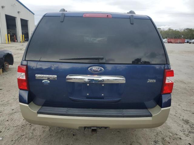 1FMJK1J59AEB58772 - 2010 FORD EXPEDITION EL EDDIE BAUER BLUE photo 6