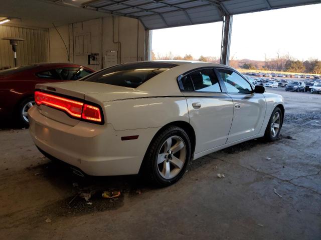 2C3CDXBG0DH666477 - 2013 DODGE CHARGER SE WHITE photo 3