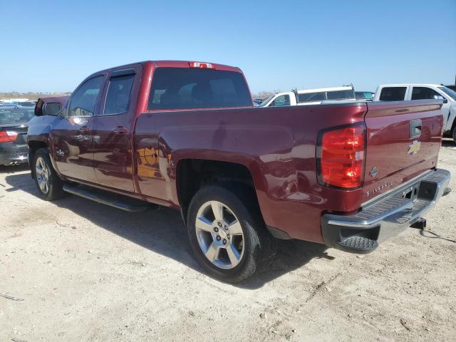 1GCRCRECXEZ290420 - 2014 CHEVROLET 1500 SILVE C1500 LT RED photo 2