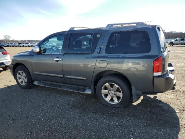 5N1AA08B24N726132 - 2004 NISSAN ARMADA SE GRAY photo 2