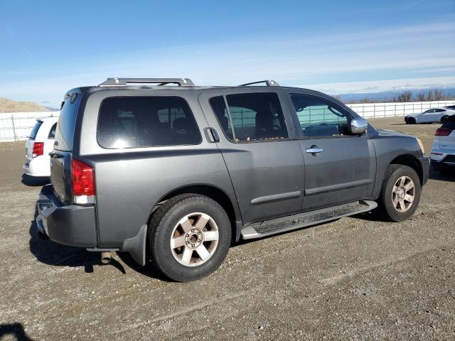 5N1AA08B24N726132 - 2004 NISSAN ARMADA SE GRAY photo 3