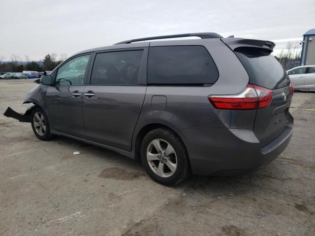 5TDKZ3DC3LS037761 - 2020 TOYOTA SIENNA LE GRAY photo 2