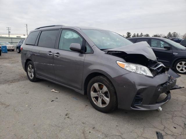 5TDKZ3DC3LS037761 - 2020 TOYOTA SIENNA LE GRAY photo 4