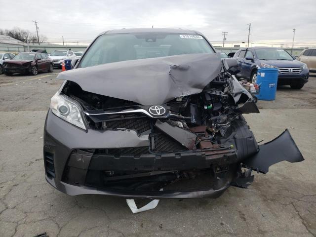 5TDKZ3DC3LS037761 - 2020 TOYOTA SIENNA LE GRAY photo 5