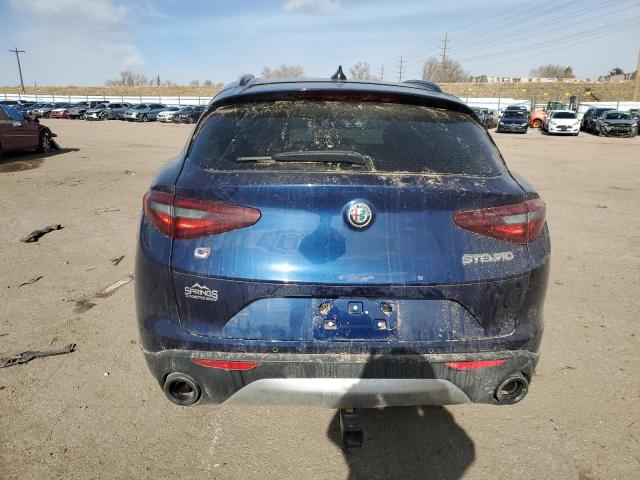 ZASFAKNN0J7B83181 - 2018 ALFA ROMEO STELVIO TI SPORT BLUE photo 6
