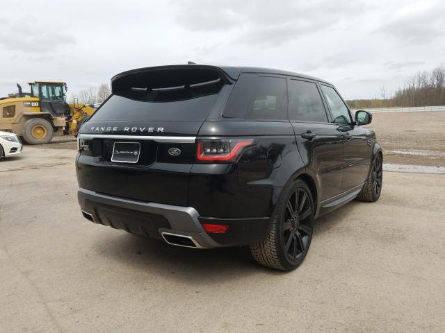 SALWR2RV3KA420464 - 2019 LAND ROVER RANGE ROVER SPORT HSE  photo 4