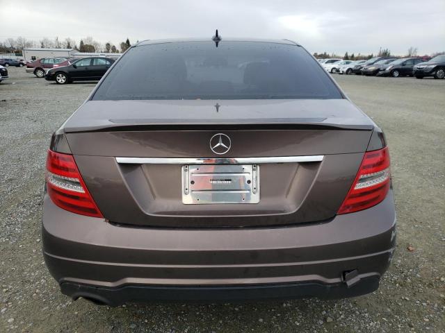 WDDGF4HB4DR271578 - 2013 MERCEDES-BENZ C 250 BROWN photo 6