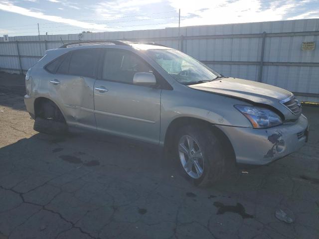 JTJHW31U782050587 - 2008 LEXUS RX 400H SILVER photo 4