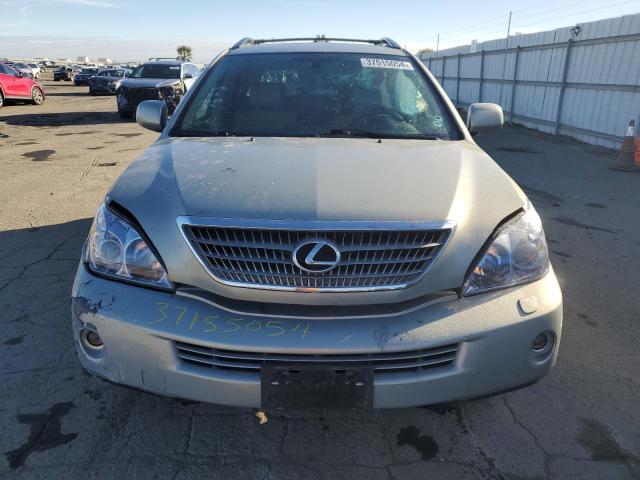 JTJHW31U782050587 - 2008 LEXUS RX 400H SILVER photo 5