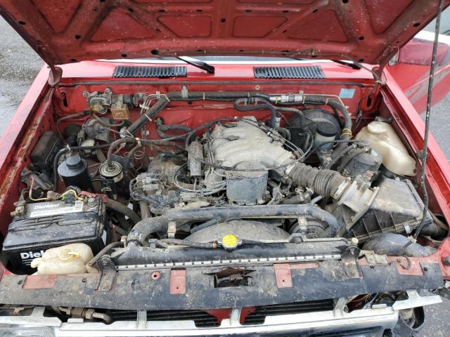 1N6HD16YXSC424987 - 1995 NISSAN TRUCK KING CAB SE RED photo 11