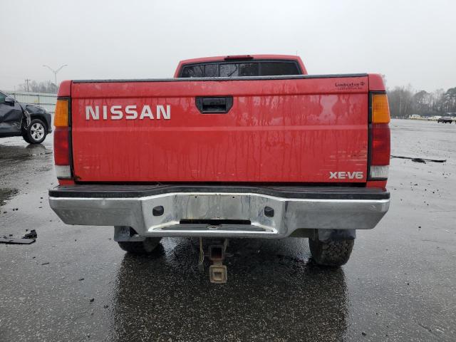 1N6HD16YXSC424987 - 1995 NISSAN TRUCK KING CAB SE RED photo 6