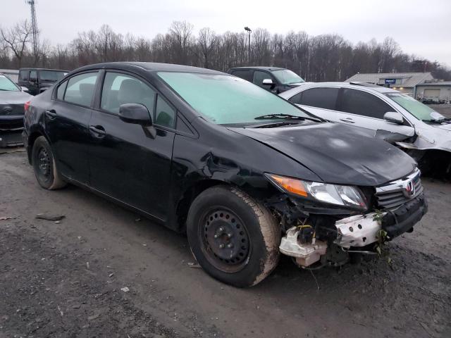 19XFB2F53CE386623 - 2012 HONDA CIVIC LX BLACK photo 4